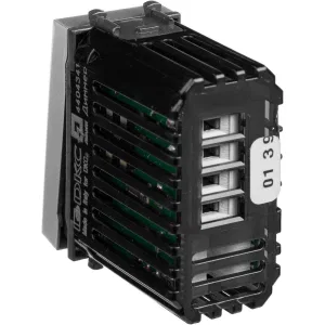 ДКС Диммер кнопочный модульный для LED ламп, Avanti, закаленная сталь, 1 модуль 4404341 DKC ДКС Диммер кнопочный модульный для LED ламп, Avanti, закаленная сталь, 1 модуль 4404341 DKC
