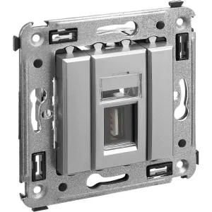ДКС USB 2.0 розетка одинарная в стену, тип А-А, Avanti, закаленная сталь 4404403 DKC ДКС USB 2.0 розетка одинарная в стену, тип А-А, Avanti, закаленная сталь 4404403 DKC