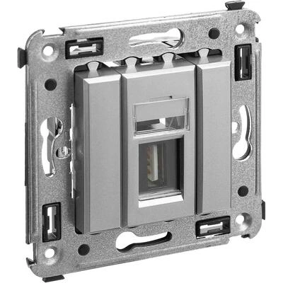 ДКС USB 2.0 розетка одинарная в стену, тип А-А, Avanti, закаленная сталь 4404403 DKC ДКС USB 2.0 розетка одинарная в стену, тип А-А, Avanti, закаленная сталь 4404403 DKC