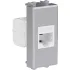 ДКС Компьютерная розетка RJ-45 без шторки модульная, кат.5е, Avanti, закаленная сталь, 1 модуль 4404661 DKC ДКС Компьютерная розетка RJ-45 без шторки модульная, кат.5е, Avanti, закаленная сталь, 1 модуль 4404661 DKC