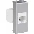 ДКС Компьютерная розетка RJ-45 без шторки модульная, кат.6А, Avanti, закаленная сталь, 1 модуль 4404671 DKC ДКС Компьютерная розетка RJ-45 без шторки модульная, кат.6А, Avanti, закаленная сталь, 1 модуль 4404671 DKC
