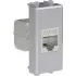 ДКС Компьютерная розетка RJ-45 без шторки модульная, кат.5е экранированная, Avanti, закаленная сталь, 1 модуль 4404761 DKC ДКС Компьютерная розетка RJ-45 без шторки модульная, кат.5е экранированная, Avanti, закаленная сталь, 1 модуль 4404761 DKC