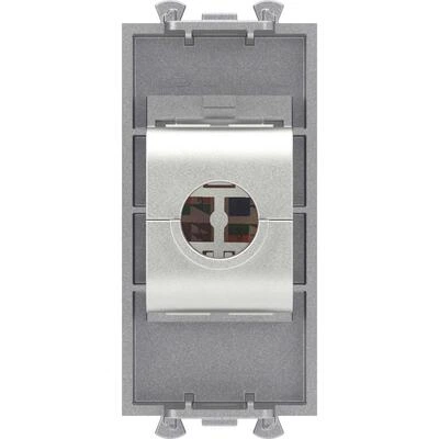 ДКС Компьютерная розетка RJ-45 без шторки модульная, кат.5е экранированная, Avanti, закаленная сталь, 1 модуль 4404761 DKC ДКС Компьютерная розетка RJ-45 без шторки модульная, кат.5е экранированная, Avanti, закаленная сталь, 1 модуль 4404761 DKC