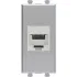 ДКС Компьютерная розетка RJ-45 без шторки модульная, кат.6А экранированная, Avanti, закаленная сталь, 1 модуль 4404771 DKC ДКС Компьютерная розетка RJ-45 без шторки модульная, кат.6А экранированная, Avanti, закаленная сталь, 1 модуль 4404771 DKC