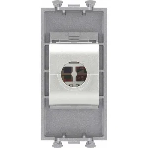 ДКС Компьютерная розетка RJ-45 без шторки модульная, кат.6А экранированная, Avanti, закаленная сталь, 1 модуль 4404771 DKC ДКС Компьютерная розетка RJ-45 без шторки модульная, кат.6А экранированная, Avanti, закаленная сталь, 1 модуль 4404771 DKC