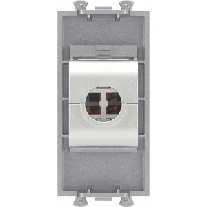ДКС Компьютерная розетка RJ-45 без шторки модульная, кат.6 экранированная, Avanti, закаленная сталь, 1 модуль 4404791 DKC ДКС Компьютерная розетка RJ-45 без шторки модульная, кат.6 экранированная, Avanti, закаленная сталь, 1 модуль 4404791 DKC