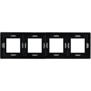ДКС Рамка из натурального стекла 4 поста (8 мод.), Avanti, светло-серая 4404828 DKC ДКС Рамка из натурального стекла 4 поста (8 мод.), Avanti, светло-серая 4404828 DKC