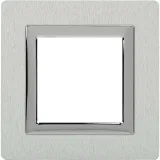 ДКС Рамка из алюминия 1 пост (2 мод.), Avanti, серая 4404832 DKC