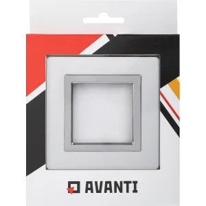 ДКС Рамка из алюминия 1 пост (2 мод.), Avanti, серая 4404832 DKC ДКС Рамка из алюминия 1 пост (2 мод.), Avanti, серая 4404832 DKC