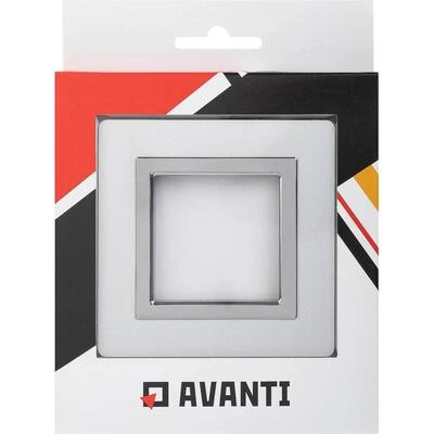 ДКС Рамка из алюминия 1 пост (2 мод.), Avanti, серая 4404832 DKC ДКС Рамка из алюминия 1 пост (2 мод.), Avanti, серая 4404832 DKC