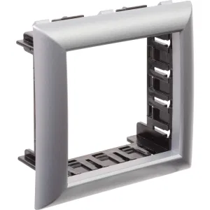 ДКС Рамка-суппорт Avanti для In-liner Front, серебристый металлик, 2 модуля 4404912 DKC ДКС Рамка-суппорт Avanti для In-liner Front, серебристый металлик, 2 модуля 4404912 DKC