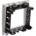 ДКС Рамка-суппорт Avanti для In-liner Front, серебристый металлик, 2 модуля 4404912 DKC ДКС Рамка-суппорт Avanti для In-liner Front, серебристый металлик, 2 модуля 4404912 DKC