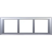 ДКС Рамка-суппорт Avanti для In-liner Front, серебристый металлик, 6 модулей 4404916 DKC