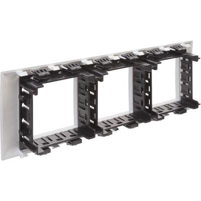 ДКС Рамка-суппорт Avanti для In-liner Front, серебристый металлик, 6 модулей 4404916 DKC ДКС Рамка-суппорт Avanti для In-liner Front, серебристый металлик, 6 модулей 4404916 DKC