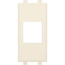 ДКС Адаптер без шторки для Keystone, Avanti, ванильная дымка, 1 модуль 4405211 DKC