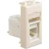 ДКС Компьютерная розетка RJ-45 модульная, кат.6, Avanti, ванильная дымка, 1 модуль 4405291 DKC ДКС Компьютерная розетка RJ-45 модульная, кат.6, Avanti, ванильная дымка, 1 модуль 4405291 DKC