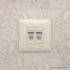 ДКС Компьютерная розетка RJ-45 в стену, кат.6 двойная, Avanti, ванильная дымка 4405294 DKC ДКС Компьютерная розетка RJ-45 в стену, кат.6 двойная, Avanti, ванильная дымка 4405294 DKC