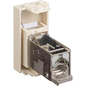 ДКС Компьютерная розетка RJ-45 модульная, кат.6 экранированная, Avanti, ванильная дымка, 1 модуль 4405391 DKC ДКС Компьютерная розетка RJ-45 модульная, кат.6 экранированная, Avanti, ванильная дымка, 1 модуль 4405391 DKC