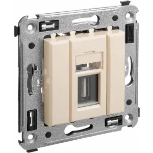ДКС USB 2.0 розетка одинарная в стену, тип А-А, Avanti, ванильная дымка 4405403 DKC ДКС USB 2.0 розетка одинарная в стену, тип А-А, Avanti, ванильная дымка 4405403 DKC