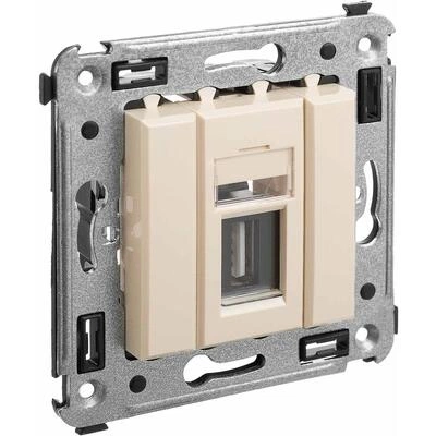 ДКС USB 2.0 розетка одинарная в стену, тип А-А, Avanti, ванильная дымка 4405403 DKC ДКС USB 2.0 розетка одинарная в стену, тип А-А, Avanti, ванильная дымка 4405403 DKC