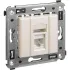 ДКС Компьютерная розетка RJ-45 в стену, кат.5e одинарная, Avanti, ванильная дымка 4405463 DKC ДКС Компьютерная розетка RJ-45 в стену, кат.5e одинарная, Avanti, ванильная дымка 4405463 DKC