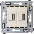 ДКС USB зарядное устройство в стену 2.1 А, Avanti, ванильная дымка 4405543 DKC ДКС USB зарядное устройство в стену 2.1 А, Avanti, ванильная дымка 4405543 DKC