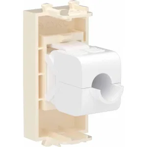 ДКС Компьютерная розетка RJ-45 без шторки модульная, кат.6А, Avanti, ванильная дымка, 1 модуль 4405671 DKC ДКС Компьютерная розетка RJ-45 без шторки модульная, кат.6А, Avanti, ванильная дымка, 1 модуль 4405671 DKC