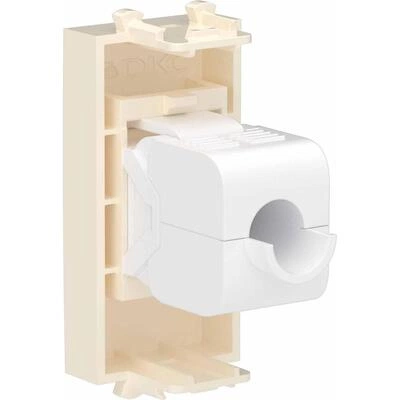 ДКС Компьютерная розетка RJ-45 без шторки модульная, кат.6А, Avanti, ванильная дымка, 1 модуль 4405671 DKC ДКС Компьютерная розетка RJ-45 без шторки модульная, кат.6А, Avanti, ванильная дымка, 1 модуль 4405671 DKC