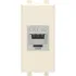 ДКС Компьютерная розетка RJ-45 без шторки модульная, кат.5е экранированная, Avanti, ванильная дымка, 1 модуль 4405761 DKC ДКС Компьютерная розетка RJ-45 без шторки модульная, кат.5е экранированная, Avanti, ванильная дымка, 1 модуль 4405761 DKC