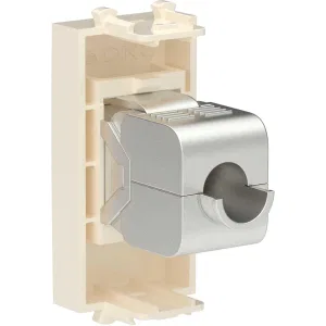 ДКС Компьютерная розетка RJ-45 без шторки модульная, кат.5е экранированная, Avanti, ванильная дымка, 1 модуль 4405761 DKC ДКС Компьютерная розетка RJ-45 без шторки модульная, кат.5е экранированная, Avanti, ванильная дымка, 1 модуль 4405761 DKC