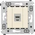 ДКС Компьютерная розетка RJ-45 без шторки в стену, кат.5e одинарная экранированная, Avanti, ванильная дымка 4405763 DKC ДКС Компьютерная розетка RJ-45 без шторки в стену, кат.5e одинарная экранированная, Avanti, ванильная дымка 4405763 DKC