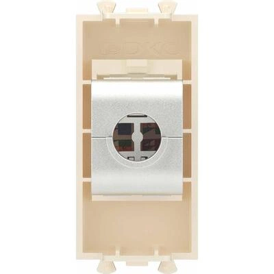 ДКС Компьютерная розетка RJ-45 без шторки модульная, кат.6А экранированная, Avanti, ванильная дымка, 1 модуль 4405771 DKC ДКС Компьютерная розетка RJ-45 без шторки модульная, кат.6А экранированная, Avanti, ванильная дымка, 1 модуль 4405771 DKC