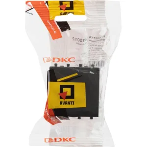 ДКС Розетка с крышкой модульная, 2P+E, с з/ш, Avanti, черный матовый, 2модуля 4412012 DKC ДКС Розетка с крышкой модульная, 2P+E, с з/ш, Avanti, черный матовый, 2модуля 4412012 DKC