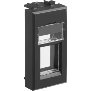 ДКС Адаптер для Keystone, Avanti, черный матовый, 1 модуль 4412201 DKC ДКС Адаптер для Keystone, Avanti, черный матовый, 1 модуль 4412201 DKC