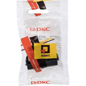 ДКС Компьютерная розетка RJ-45 модульная, кат.6, Avanti, черный матовый, 1 модуль 4412291 DKC ДКС Компьютерная розетка RJ-45 модульная, кат.6, Avanti, черный матовый, 1 модуль 4412291 DKC