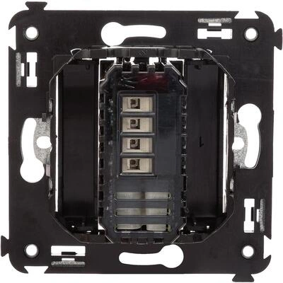 ДКС Диммер кнопочный в стену для LED ламп, Avanti, черный матовый 4412343 DKC ДКС Диммер кнопочный в стену для LED ламп, Avanti, черный матовый 4412343 DKC