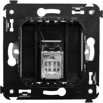 ДКС Компьютерная розетка RJ-45 в стену, кат.5e одинарная экранированная, Avanti, черный матовый 4412363 DKC ДКС Компьютерная розетка RJ-45 в стену, кат.5e одинарная экранированная, Avanti, черный матовый 4412363 DKC