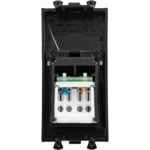 ДКС Компьютерная розетка RJ-45 модульная, кат.5е, ДКС Компьютерная розетка RJ-45 модульная, кат.5е,
