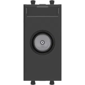 ДКС Розетка TV оконечная модульная, Avanti, черный матовый, 1 модуль 4412521 DKC ДКС Розетка TV оконечная модульная, Avanti, черный матовый, 1 модуль 4412521 DKC