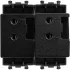 ДКС USB зарядное устройство модульное 2.1 А, Avanti, черный матовый, 2 модуля 4412542 DKC ДКС USB зарядное устройство модульное 2.1 А, Avanti, черный матовый, 2 модуля 4412542 DKC