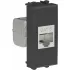 ДКС Компьютерная розетка RJ-45 без шторки модульная, кат.6 экранированная, Avanti, черный матовый, 1 модуль 4412791 DKC ДКС Компьютерная розетка RJ-45 без шторки модульная, кат.6 экранированная, Avanti, черный матовый, 1 модуль 4412791 DKC
