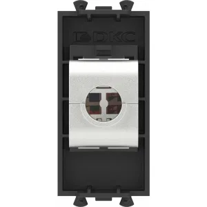 ДКС Компьютерная розетка RJ-45 без шторки модульная, кат.6 экранированная, Avanti, черный матовый, 1 модуль 4412791 DKC ДКС Компьютерная розетка RJ-45 без шторки модульная, кат.6 экранированная, Avanti, черный матовый, 1 модуль 4412791 DKC