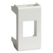 ДКС Адаптер для информационных разъемов AVAYA-SYSTIMAX, Viva, 1 мод., белый 45006 DKC