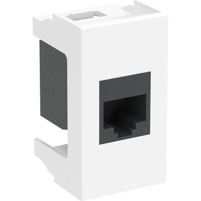 ДКС Компьютерная розетка RJ-45 кат.5E, "Viva", 1 мод., белая 45037 DKC ДКС Компьютерная розетка RJ-45 кат.5E, "Viva", 1 мод., белая 45037 DKC