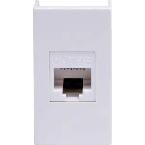 ДКС Комп.роз. RJ45 кат.5e, 8P8C, Viva, белая, 1мод 45038 DKC ДКС Комп.роз. RJ45 кат.5e, 8P8C, Viva, белая, 1мод 45038 DKC