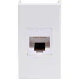ДКС Ком.роз. RJ45 кат.6, 8P8C, Viva, белая, 1мод 45058 DKC