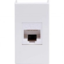 ДКС Ком.роз. RJ45 кат.6, 8P8C, Viva, белая, 1мод 45058 DKC