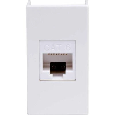ДКС Ком.роз. RJ45 кат.6, 8P8C, Viva, белая, 1мод 45058 DKC