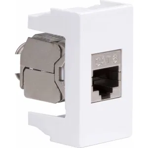 ДКС Ком.роз. RJ45 кат.6 экран., 8P8C, Viva, белая, 1мод 45068 DKC ДКС Ком.роз. RJ45 кат.6 экран., 8P8C, Viva, белая, 1мод 45068 DKC
