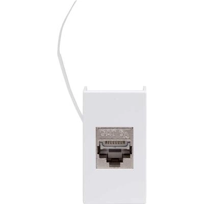 ДКС Ком.роз. RJ45 кат.6A, 8P8C, Viva, белая, 1мод 45078 DKC ДКС Ком.роз. RJ45 кат.6A, 8P8C, Viva, белая, 1мод 45078 DKC